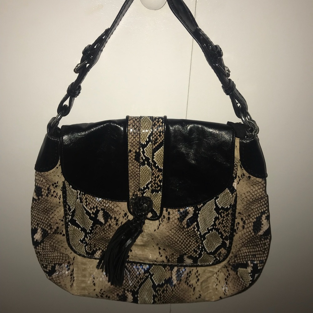 Large Big Buddha Leopard Purse